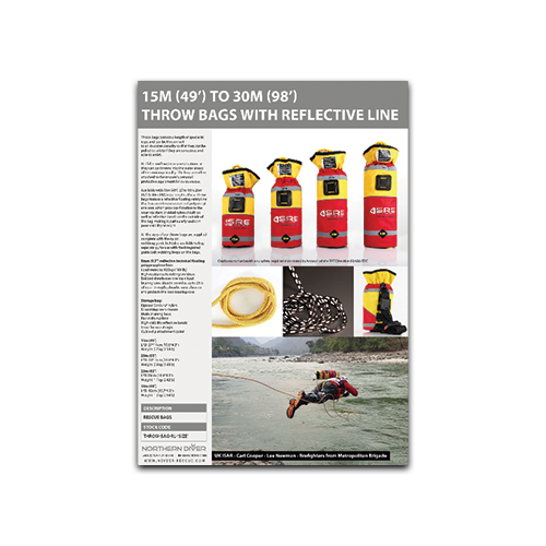 Throw Line Bullet Bag Datasheet